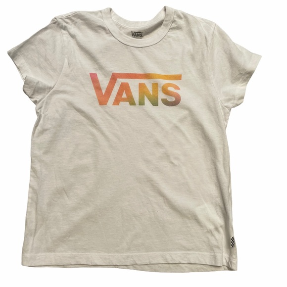 Vans Other - Vans Girl Aura Baby Tee White T-Shirt